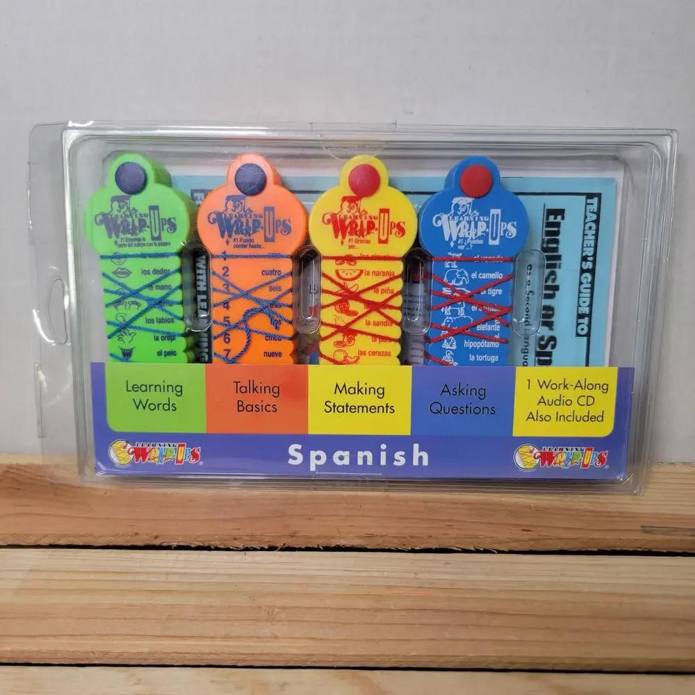 Learning Wrap-Ups: Spanish Introductory Kit NEW / SEALED